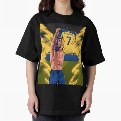aksi copot kaos selebrasi Oversized T-Shirt Discover Global Football Passion for FIFA World Cup 2026 Group Stage, Built around Haaland and Mbappe, England and Germany, Sports Nostalgia, International Competition, Famous Players and Unforgettable