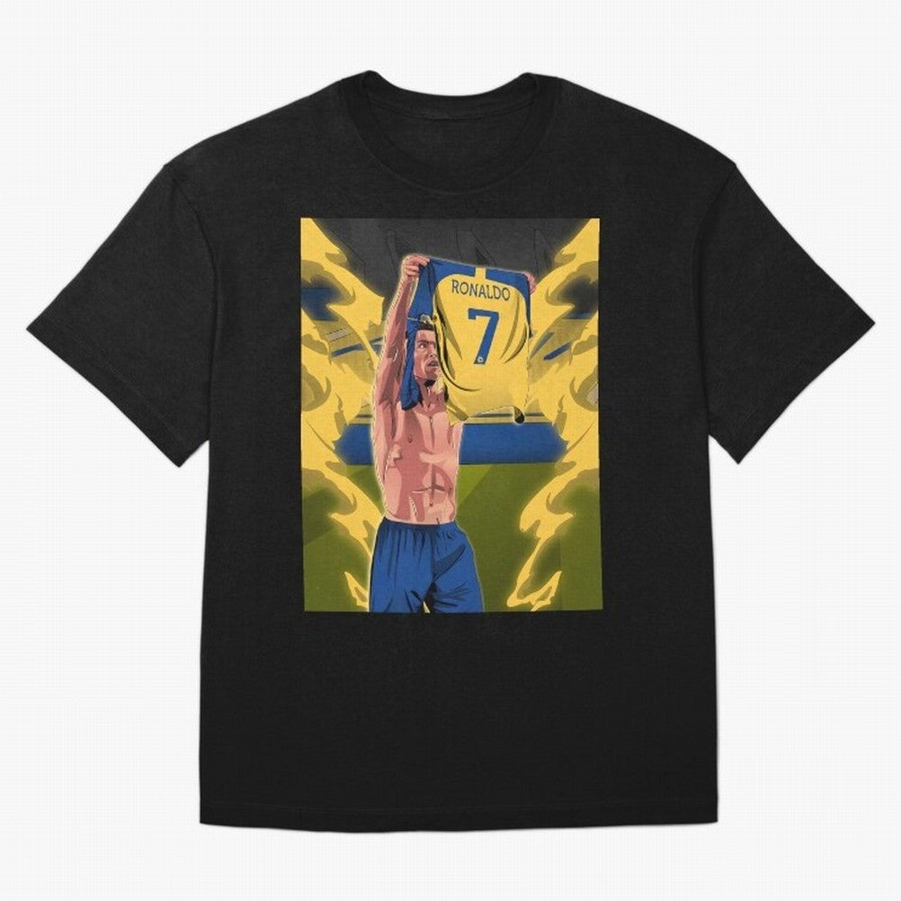 aksi copot kaos selebrasi Oversized T-Shirt Discover Global Football Passion for FIFA World Cup 2026 Group Stage, Built around Haaland and Mbappe, England and Germany, Sports Nostalgia, International Competition, Famous Players and Unforgettable