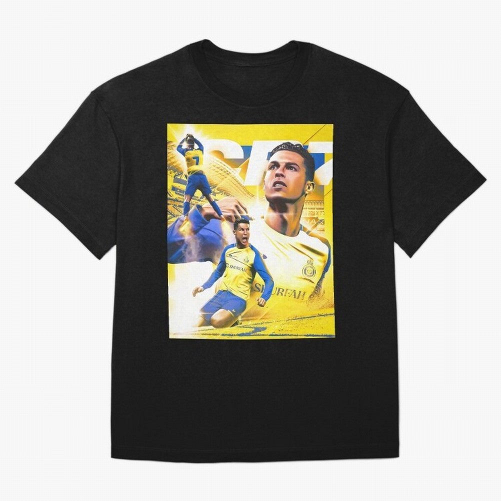 Cr7 Al Nassr Oversized T-Shirt Spotlight FIFA World Cup 2026 Spirit, Featuring Argentina, France and Brazil, Messi, Worldwide Fan Energy, Dramatic Goals, Stadium Lights and Championship Celebrations; Perfect for People Who Love Argentina, Brazil,
