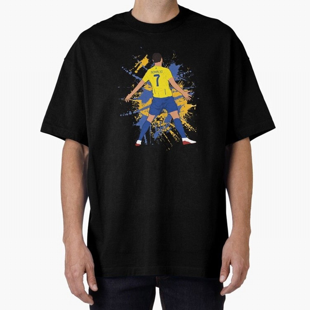 siuu cristiano alnasr football Oversized T-Shirt Celebrate Global Passion for the FIFA World Cup 2026 Group Stage Journey through CR7 and Messi Highlights, Argentina, France and Brazil Pride, Vintage Soccer Flavor, Modern Football Stars, National