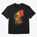 Portugal Football National Pride Oversized T-Shirt Make Game Day About FIFA World Cup 2026 for Fans of Messi and England, Bringing Fan Favorite Moments, National Team Passion, Big Match Drama and Soccer History; Perfect for Fans, Collectors, Family