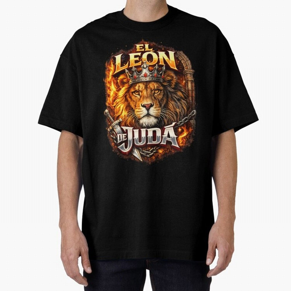 The Lion of Judah Oversized T-Shirt Discover the FIFA World Cup 2026 USA Canada Mexico Journey through Messi, CR7 and Mbappe Highlights, France Pride, Stadium Chants, National Pride, Trophy Dreams and Unforgettable Football Memories; Ideal for