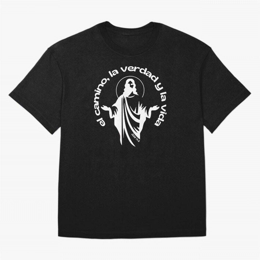 el camino, la verdad y la vida Oversized T-Shirt Celebrate the Road through FIFA World Cup 2026 Group Stage Spirit, Driven by France, Messi, Fan Favorite Moments, National Team Passion, Big Match Drama and Soccer History; Perfect for Supporters Who