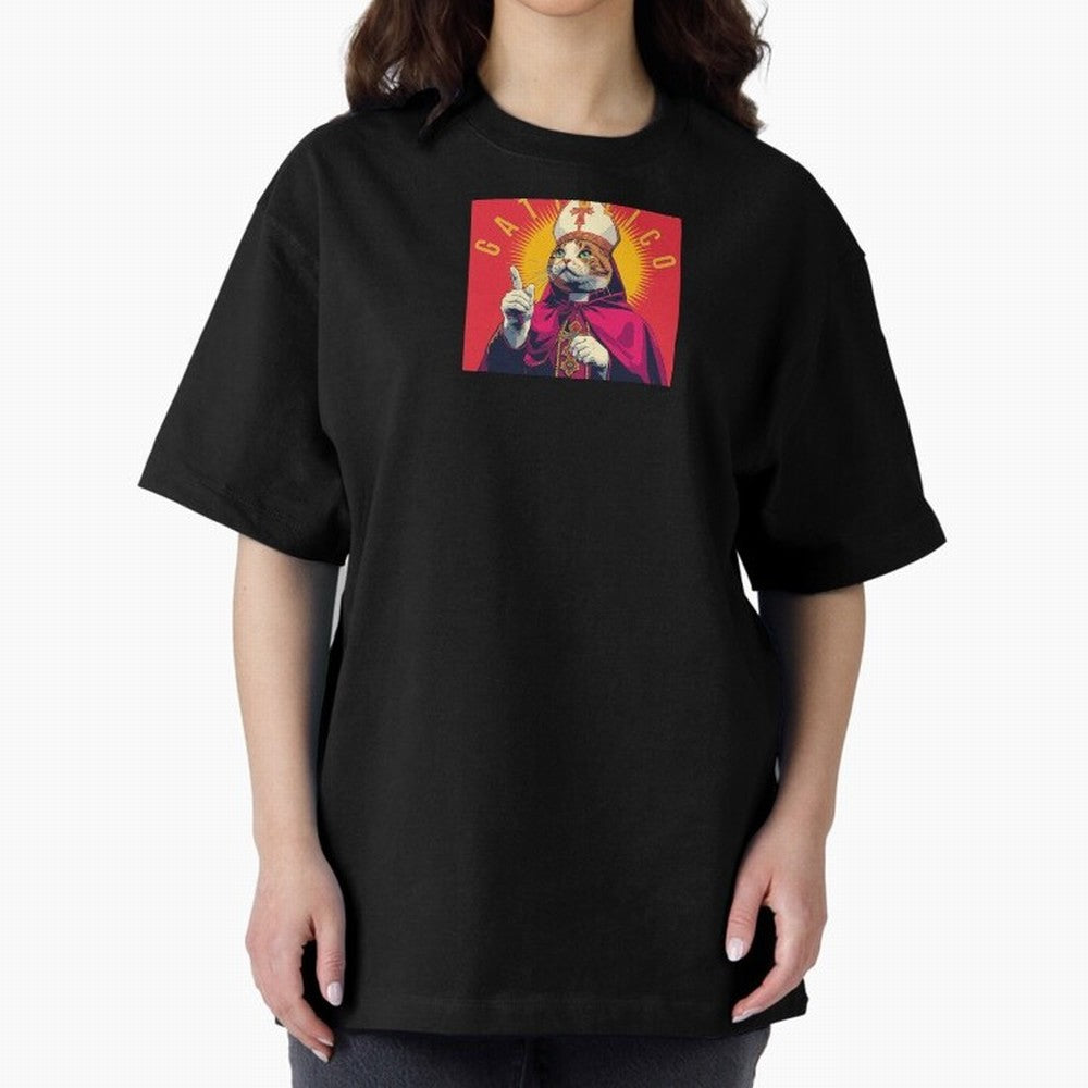 Gattolico Oversized T-Shirt Celebrate Golden Goal Energy in FIFA World Cup 2026 for Fans of Haaland and Netherlands, Bringing Championship Spirit, Famous Goals, Roaring Crowds and International Football Unity; Built for Supporters Chasing Trophy