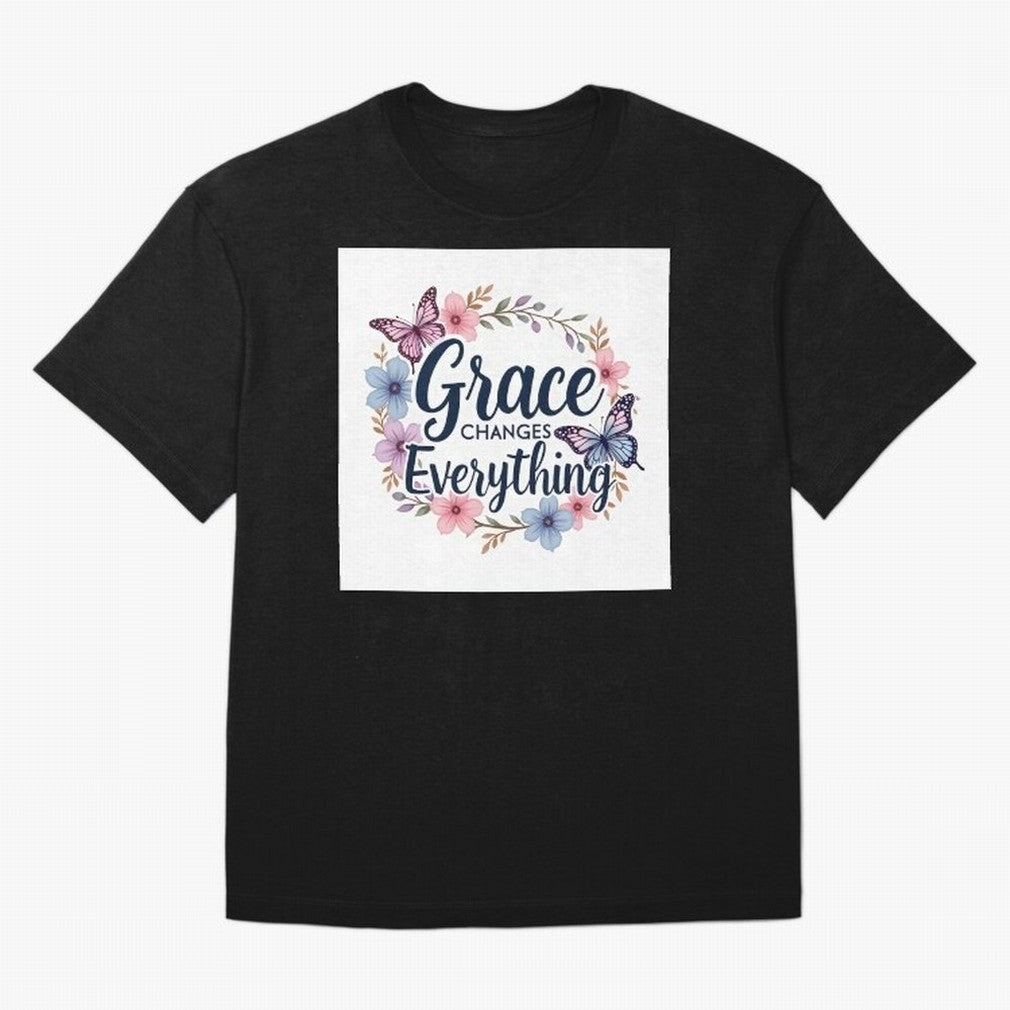 Grace Changes Everything T Shirt Oversized T-Shirt Bring Global Tournament Vibes to Match Day Hype around FIFA World Cup 2026 USA Canada Mexico, CR7 and Messi, England and Germany, Game Day Rituals, Football Legends, Country Pride and the Road to