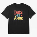 Dios Es Amor T Shirt Oversized T-Shirt Bring Stadium Energy to Global Football Passion for FIFA World Cup 2026 USA Canada Mexico, Made for Messi, Neymar and Mbappe, Netherlands, Goal Celebration Energy, Supporter Heritage, Football Icons and