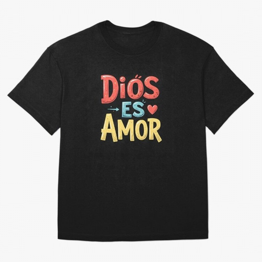 Dios Es Amor T Shirt Oversized T-Shirt Bring Stadium Energy to Global Football Passion for FIFA World Cup 2026 USA Canada Mexico, Made for Messi, Neymar and Mbappe, Netherlands, Goal Celebration Energy, Supporter Heritage, Football Icons and