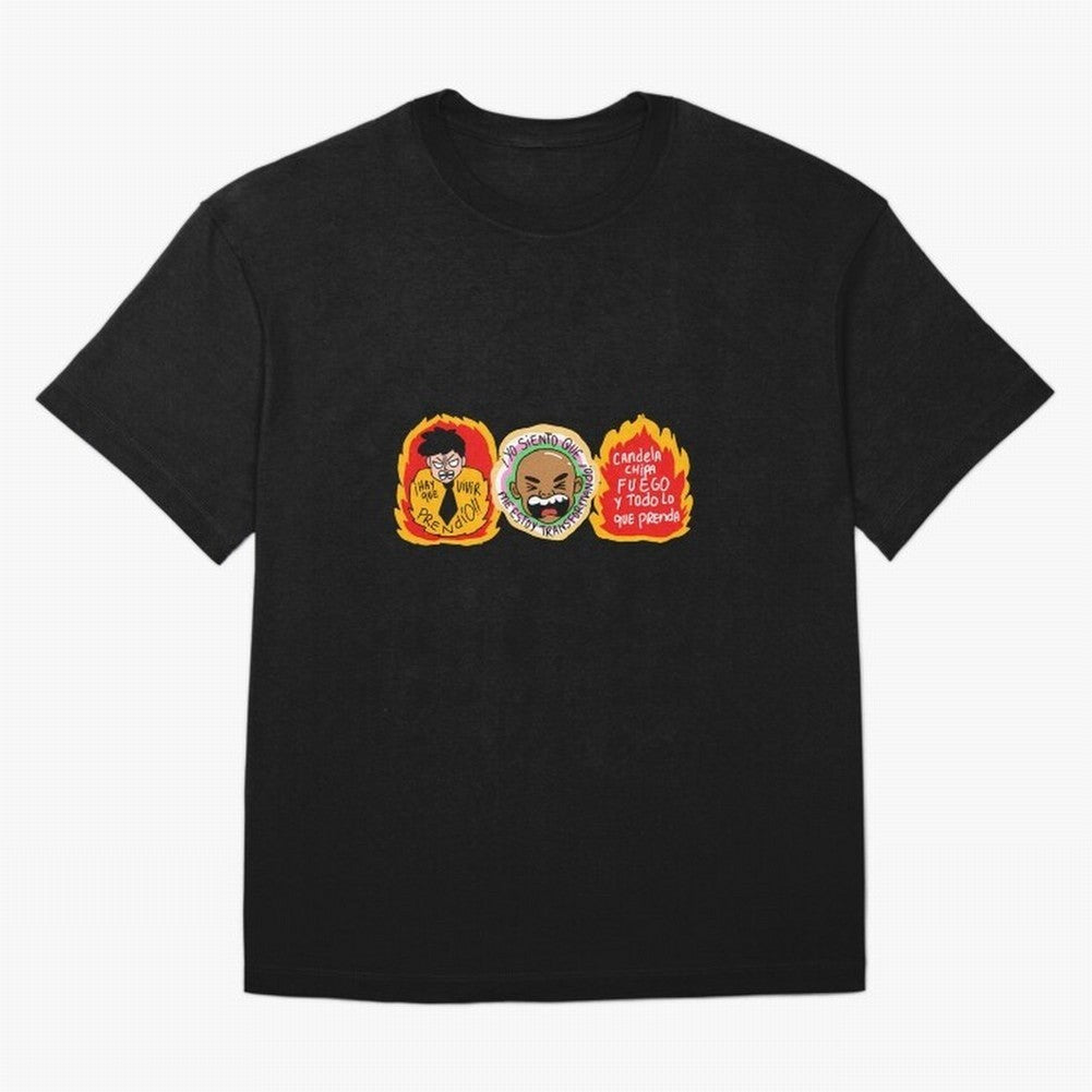 Hay Que Vivir Prendo Yo Siento Que Me Estoy Transformando Candela Chipa Fuego Y Todo Lo Que Prenda Oversized T-Shirt Remember Match Day Hype around FIFA World Cup 2026, Neymar, Haaland and Cristiano Ronaldo, England and Germany, Worldwide Fan
