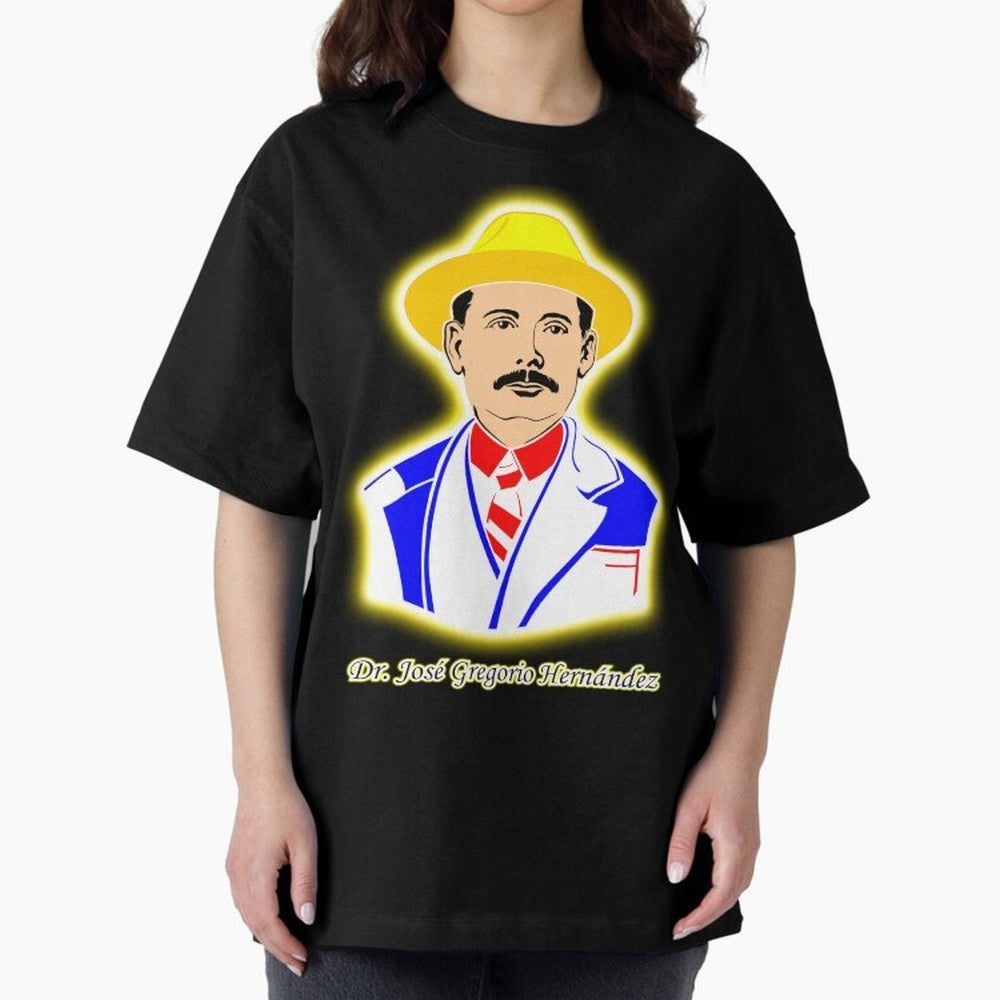 Dr. Jos¨¦ Gregorio Hern¨¢ndez Oversized T-Shirt Represent FIFA World Cup 2026 Group Stage Featuring Cristiano Ronaldo, Argentina and Brazil Energy, Champion Mindset, Group Stage Buzz, Knockout Tension and Passionate Fan Culture; Ideal for Football