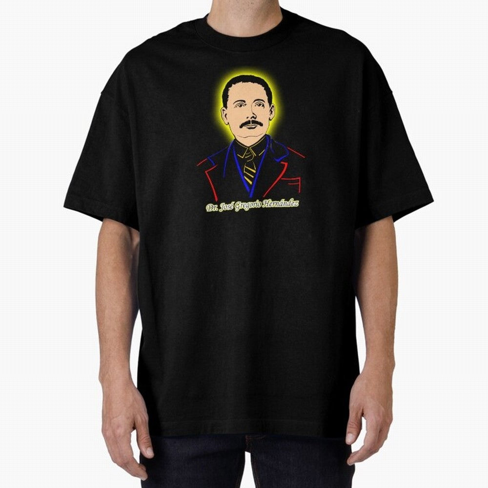 Dr. jose gregorio hernandez colores Oversized T-Shirt Fuel Global Football Passion for FIFA World Cup 2026, Made for Neymar, Netherlands, Football History, Final Match Energy, Crowd Noise and Once in a Lifetime Moments; Perfect for Fans,