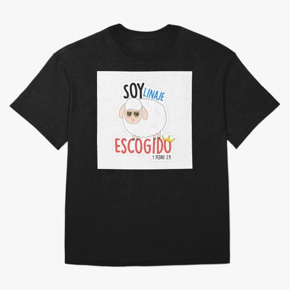 Soy Linaje Escogido - Sticker Cristiano Oversized T-Shirt Support the Legends of FIFA World Cup 2026 Spirit, Highlighting England, France and Netherlands, CR7, Football Festival Excitement, Trophy Ambitions, Country Rivalries and Star Player Buzz;