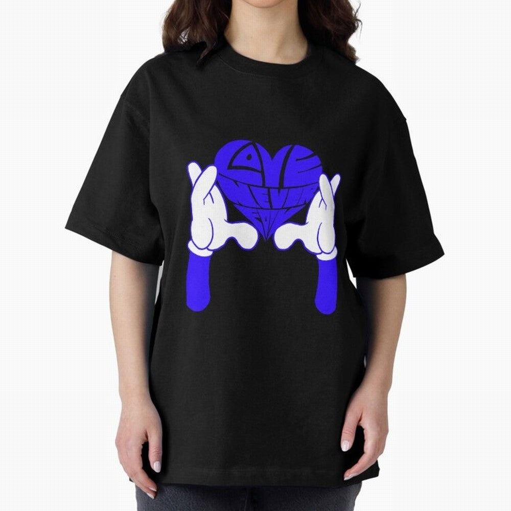 Love Never Fails ¨C Heart Calligram Oversized T-Shirt Show Your Tournament Heart for FIFA World Cup 2026 for Fans of Messi and Argentina, France and Brazil, Bringing Tournament Hype, Historic Matchups, Family Viewing Parties and Global Sports