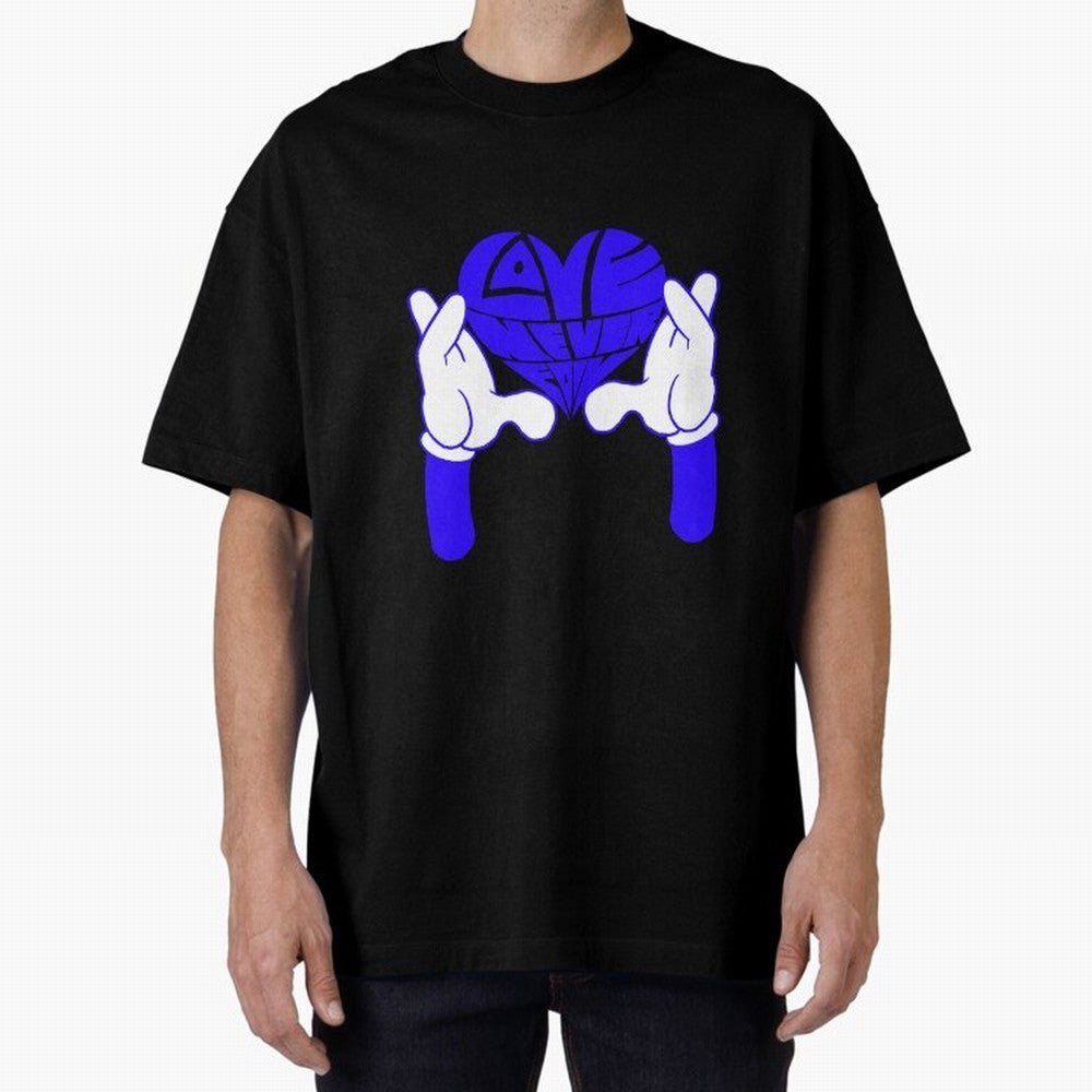 Love Never Fails ¨C Heart Calligram Oversized T-Shirt Show Your Tournament Heart for FIFA World Cup 2026 for Fans of Messi and Argentina, France and Brazil, Bringing Tournament Hype, Historic Matchups, Family Viewing Parties and Global Sports
