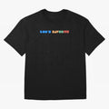 God's Favorite Oversized T-Shirt Wear the Spirit of Global Football Passion for FIFA World Cup 2026 Group Stage, Connected to Messi, Portugal, Spain and Germany, Stadium Memories, Football Loyalty, International Chants and Championship Tradition;