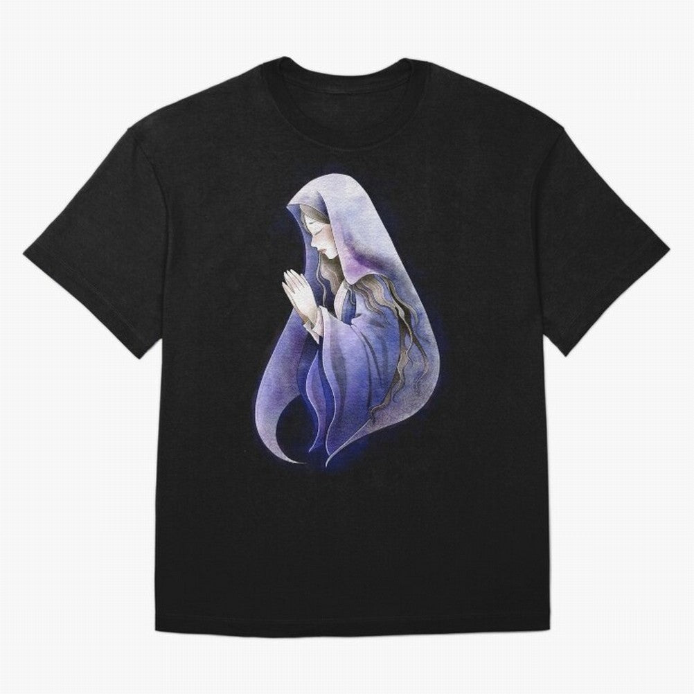 Holy Mary, Mother of God Oversized T-Shirt Honor Champions and Dreams in Global Football Passion for FIFA World Cup 2026, Highlighting Messi, CR7 and Mbappe, Argentina, Tournament Hype, Historic Matchups, Family Viewing Parties and Global Sports