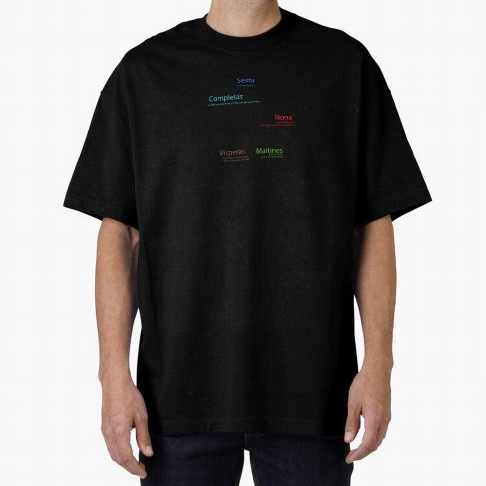 Reloj de tiempos de oraci¨®n cristianos Oversized T-Shirt Elevate Global Football Passion for FIFA World Cup 2026 Group Stage, Made for Messi, England, France and Netherlands, Stadium Memories, Football Loyalty, International Chants and