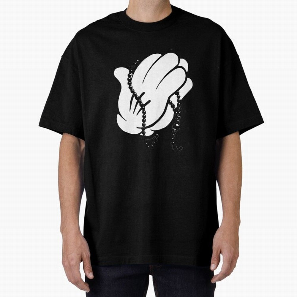Funny praying hands Oversized T-Shirt Celebrate National Team Dreams in FIFA World Cup 2026 USA Canada Mexico for Fans of CR7 and Messi and Argentina and Brazil, Bringing Fan Favorite Moments, National Team Passion, Big Match Drama and Soccer