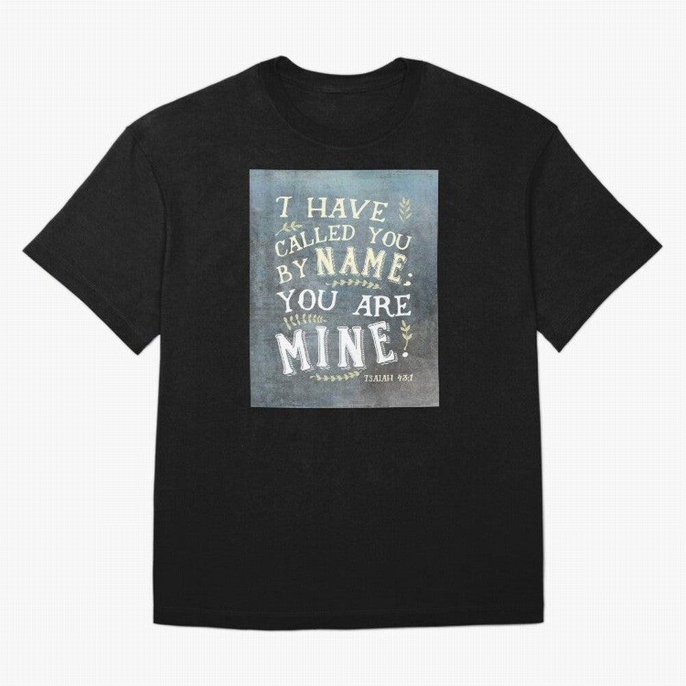 Isaiah 43:1: I Have Called You by Name Oversized T-Shirt Share FIFA World Cup 2026 for Fans of Neymar and England, Bringing Global Supporter Spirit, Legendary Goals, National Colors and Tournament Celebration; Great for Supporters Who Love