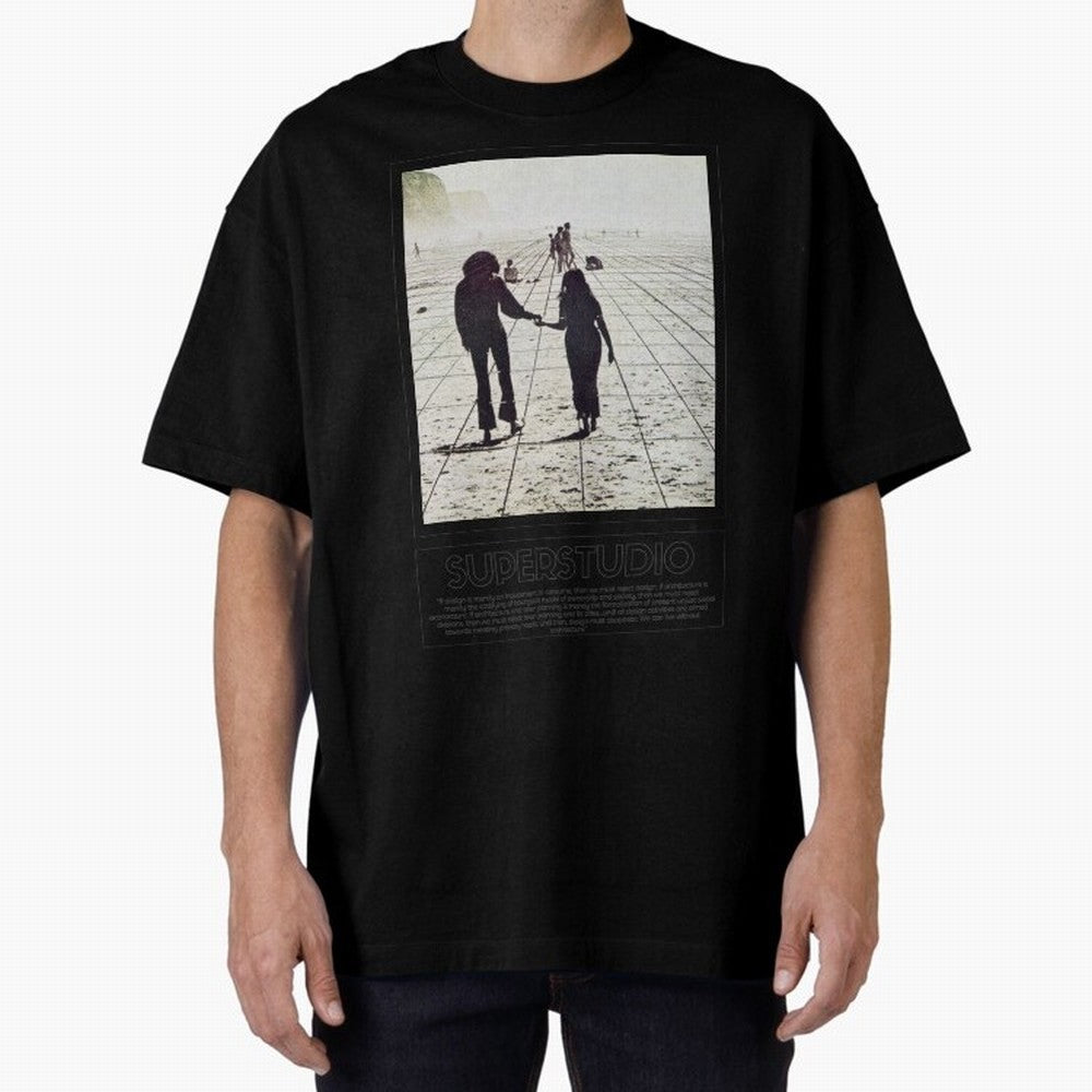 superstudio architecture avant garde design Oversized T-Shirt Relive the Noise and Pride of FIFA World Cup 2026 Group Stage for Fans of CR7 and Messi and Spain and Netherlands, Bringing Retro Football Energy, Iconic Rivalries, Trophy Chase Drama