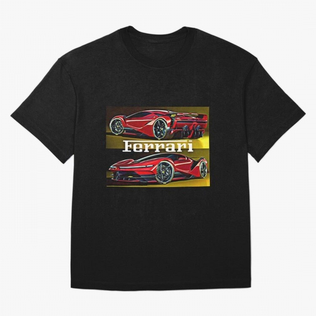 Ferarri F Concept Oversized T-Shirt Celebrate Rivalries and Pride in the FIFA World Cup 2026 Group Stage Journey through Messi Highlights, Argentina Pride, Champion Mindset, Group Stage Buzz, Knockout Tension and Passionate Fan Culture; Made for