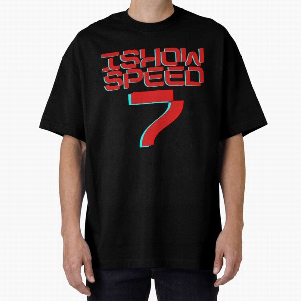 Ishowspeed Oversized T-Shirt Live the Energy of Match Day Hype around FIFA World Cup 2026 Group Stage, Messi and Cristiano Ronaldo, Argentina, France and Brazil, Fan Favorite Moments, National Team Passion, Big Match Drama and Soccer History; Made
