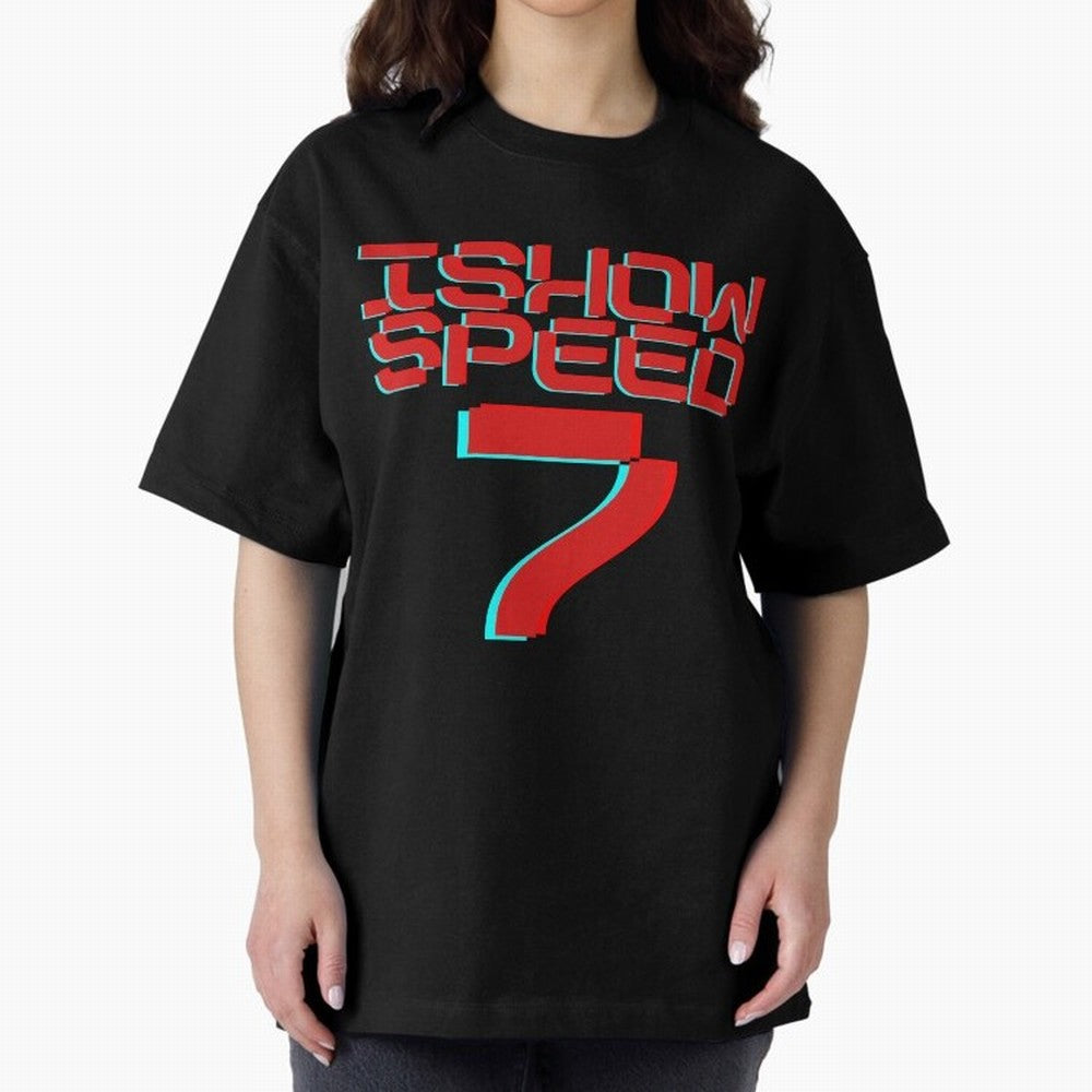 Ishowspeed Oversized T-Shirt Live the Energy of Match Day Hype around FIFA World Cup 2026 Group Stage, Messi and Cristiano Ronaldo, Argentina, France and Brazil, Fan Favorite Moments, National Team Passion, Big Match Drama and Soccer History; Made