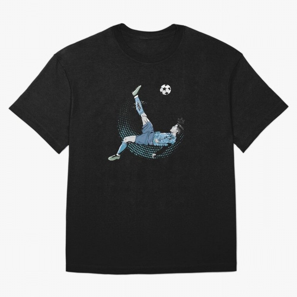 CR7 The Machine Oversized T-Shirt Celebrate Football Heritage in Match Day Hype around FIFA World Cup 2026 Group Stage, Mbappe, Netherlands, Worldwide Fan Energy, Dramatic Goals, Stadium Lights and Championship Celebrations; Perfect for Fans,