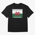 Wales Golf Madrid In That Order Oversized T-Shirt Bring a Vintage Feel to FIFA World Cup 2026 USA Canada Mexico Made for Messi, England Energy, Football History, Final Match Energy, Crowd Noise and Once in a Lifetime Moments; Ideal for Fans Who