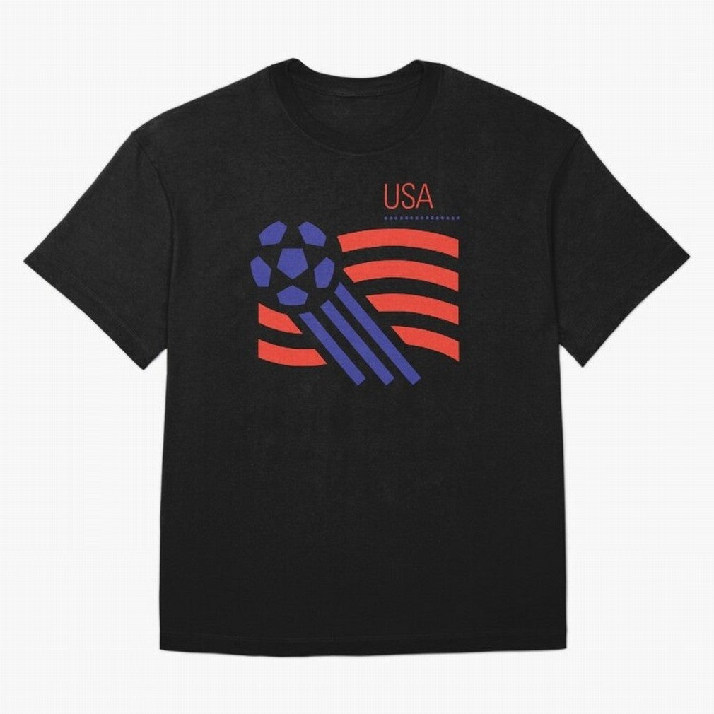 World USA 94 Oversized T-Shirt Follow the Road to FIFA World Cup 2026 Group Stage Built around Haaland, Portugal Energy, Sports Nostalgia, International Competition, Famous Players and Unforgettable Victories; Perfect for Supporters Who Want Bold