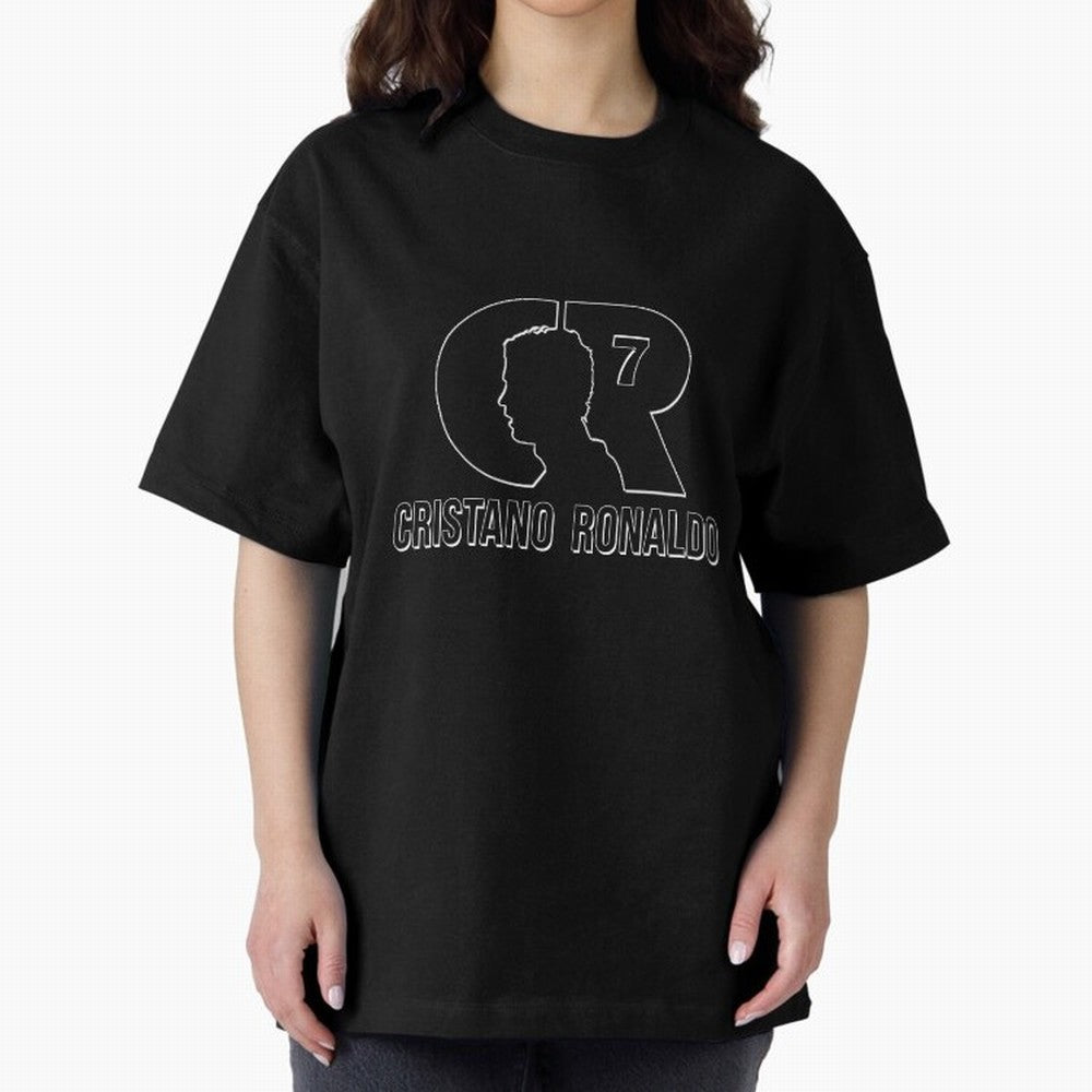 Cristano Ronaldo Desing Oversized T-Shirt Show Fan Pride Across Global Football Passion for FIFA World Cup 2026 Group Stage, Centered on Mbappe, England and Germany, Goal Celebration Energy, Supporter Heritage, Football Icons and Worldwide