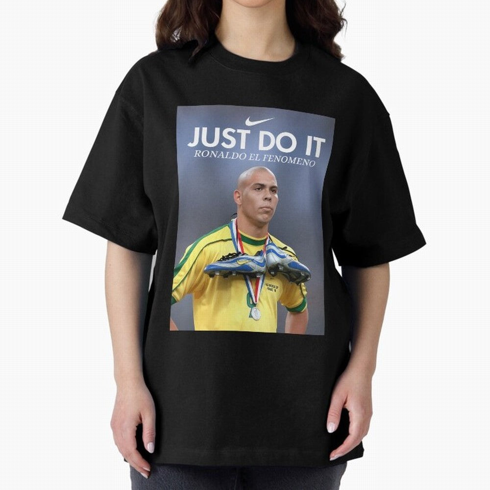Ronaldo Fenomeno Ronaldo Nazario Vintage Sports Decor Living Room Decor For Walls Sports Bedroom Decor Game Room Decor R9 Oversized T-Shirt Keep the Legacy of the FIFA World Cup 2026 USA Canada Mexico Journey through Mbappe Highlights, Argentina