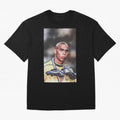 Ronaldo Luis Nazario de Lima Art Oversized T-Shirt Bring Home Match Day Hype around FIFA World Cup 2026 USA Canada Mexico, Cristiano Ronaldo, Haaland and CR7, Brazil, Retro Football Energy, Iconic Rivalries, Trophy Chase Drama and Stadium