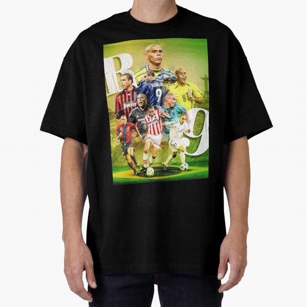 Wallpaper Ronaldo Nazario Brazil Oversized T-Shirt Join the Countdown to Global Football Passion for FIFA World Cup 2026 Group Stage, with Messi and Cristiano Ronaldo, England, Stadium Chants, National Pride, Trophy Dreams and Unforgettable