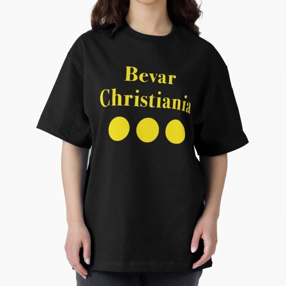Bevar Christiania Oversized T-Shirt Back Your Heroes with FIFA World Cup 2026 Group Stage Made for Messi, Neymar and Mbappe, Spain and Netherlands Energy, Goal Celebration Energy, Supporter Heritage, Football Icons and Worldwide Tournament Joy;