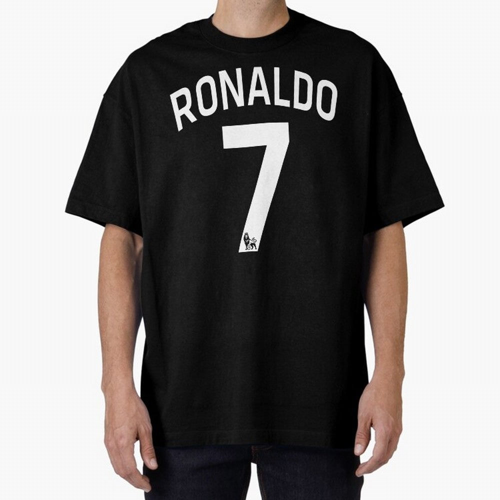Ronaldo 7 Oversized T-Shirt Show Match Day Excitement for the FIFA World Cup 2026 Journey through Haaland and Mbappe Highlights, France Pride, Fan Favorite Moments, National Team Passion, Big Match Drama and Soccer History; Made for Collectors Who