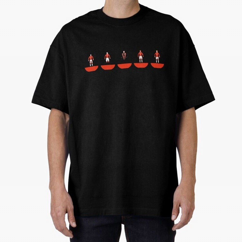 Manchester United legends Oversized T-Shirt Celebrate Every Goal in Match Day Hype around FIFA World Cup 2026, Haaland and Mbappe, Argentina and Brazil, Vintage Soccer Flavor, Modern Football Stars, National Flags and Final Night Emotion; Great for