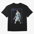 Ronaldo Christiano ronaldo Oversized T-Shirt Elevate FIFA World Cup 2026 with Messi and Cristiano Ronaldo, Spain Energy, Sports Nostalgia, International Competition, Famous Players and Unforgettable Victories; Built for Supporters Chasing Trophy