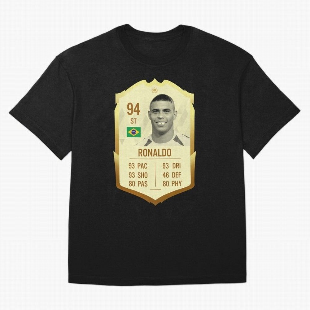 Ronaldo Ultimate Card Oversized T-Shirt Show Fan Pride Across FIFA World Cup 2026 Group Stage Filled with CR7, France and Portugal Energy, Football Festival Excitement, Trophy Ambitions, Country Rivalries and Star Player Buzz; Ideal for Football