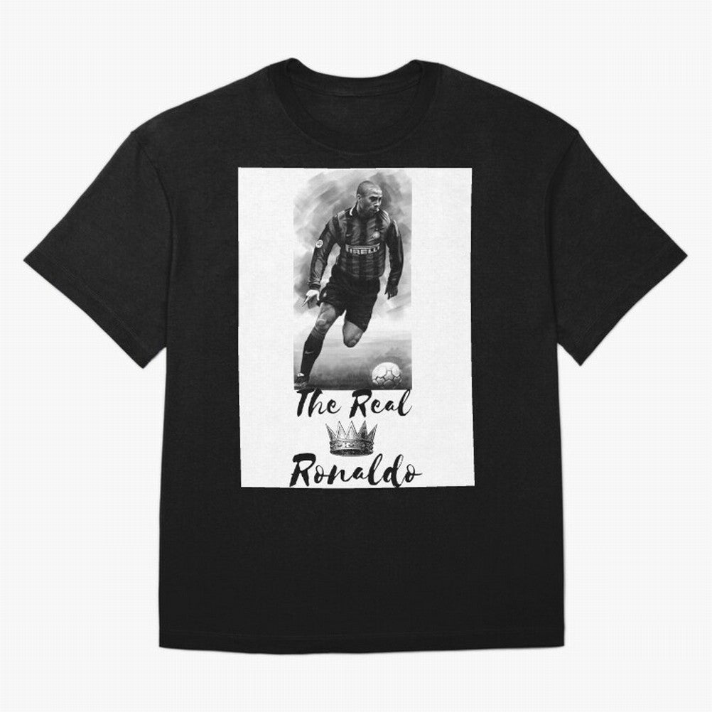 The Real Ronaldo Oversized T-Shirt Celebrate Global Passion for FIFA World Cup 2026 USA Canada Mexico Centered on Messi and Cristiano Ronaldo, Brazil Energy, Classic Soccer Heritage, Championship Pressure, Fan Loyalty and International Pride; Ideal