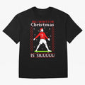 All I Want for Christmas Is Siu Ronaldo Oversized T-Shirt Elevate Match Day Hype around FIFA World Cup 2026, CR7, England and Germany, Supporter Pride, Iconic Celebrations, Legendary Names and Global Match Day Energy; Built for Supporters Chasing