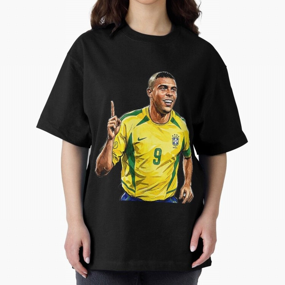 Ronaldo Fen?meno Oversized T-Shirt Honor the Beautiful Game during the FIFA World Cup 2026 Journey through Messi, CR7 and Mbappe Highlights, Brazil, Portugal and Argentina Pride, Vintage Soccer Flavor, Modern Football Stars, National Flags and