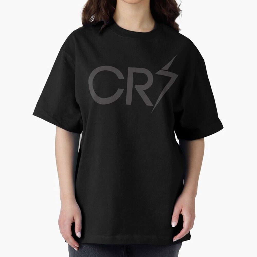 CR7 Power Oversized T-Shirt Back Your Heroes with Match Day Hype around FIFA World Cup 2026 USA Canada Mexico, CR7, Spain, Match Day Excitement, Supporter Culture, Golden Goals and Global Football Passion; Ideal for Football Dads, Football Moms,