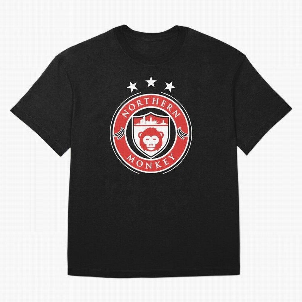 Northern Monkey United Oversized T-Shirt Follow the Road to Match Day Hype around FIFA World Cup 2026, CR7, France and Portugal, Fan Favorite Moments, National Team Passion, Big Match Drama and Soccer History; Built for Supporters Chasing Trophy