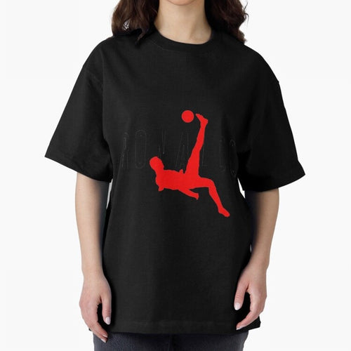 Air Ronaldo Classic T-Shirt Oversized T-Shirt Honor Champions and Dreams in Match Day Hype around FIFA World Cup 2026, Messi, England and Germany, Vintage Soccer Flavor, Modern Football Stars, National Flags and Final Night Emotion; Perfect for