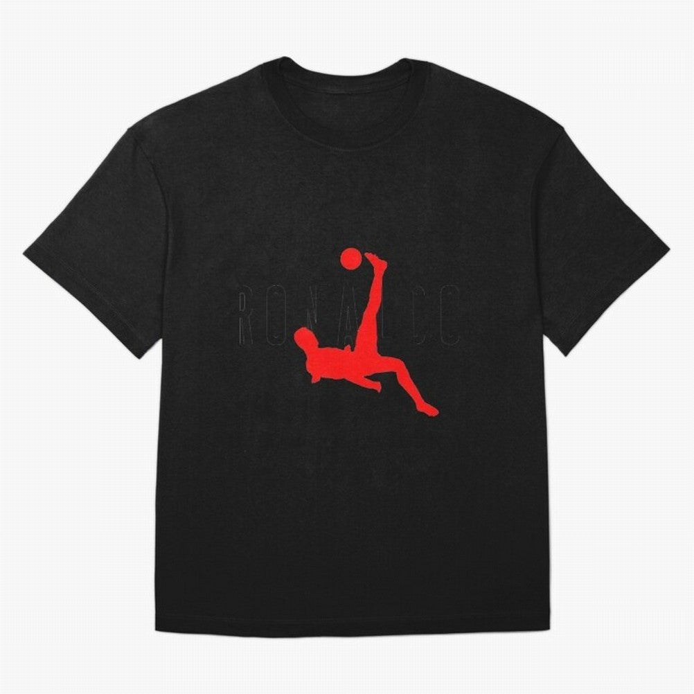 Air Ronaldo Classic T-Shirt Oversized T-Shirt Honor Champions and Dreams in Match Day Hype around FIFA World Cup 2026, Messi, England and Germany, Vintage Soccer Flavor, Modern Football Stars, National Flags and Final Night Emotion; Perfect for