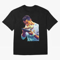 Ronaldo pop art Oversized T-Shirt Feel the Trophy Chase of FIFA World Cup 2026 USA Canada Mexico Spirit, Built around Spain and Netherlands, Messi, Vintage Soccer Flavor, Modern Football Stars, National Flags and Final Night Emotion; Perfect for