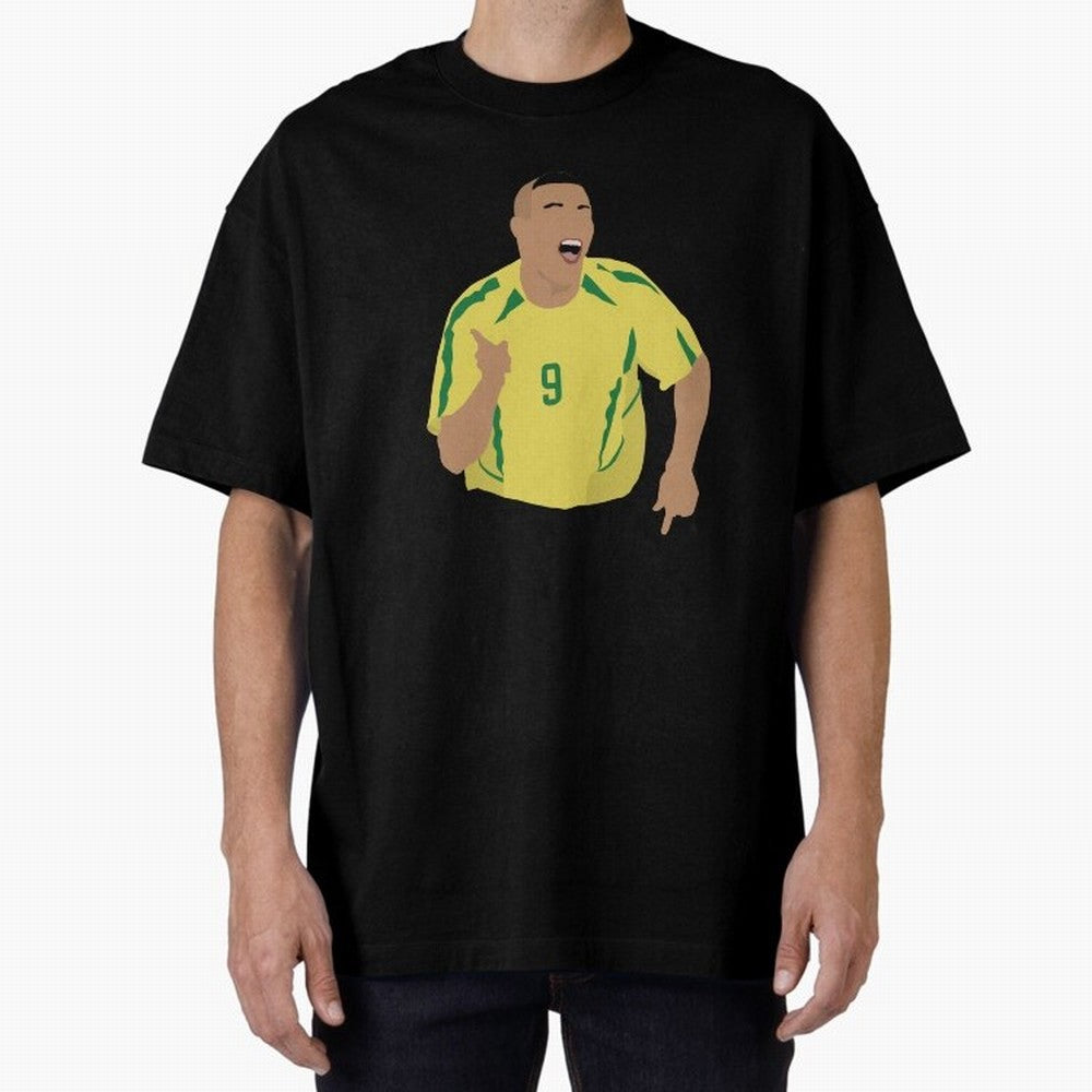 Ronaldo Oversized T-Shirt Bring International Match Energy to FIFA World Cup 2026 for Fans of Neymar, Haaland and Cristiano Ronaldo and France, Bringing Match Day Excitement, Supporter Culture, Golden Goals and Global Football Passion; Great for