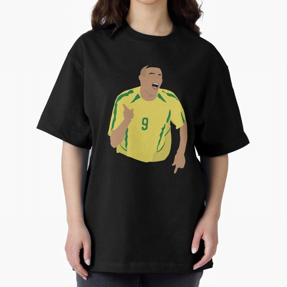 Ronaldo Oversized T-Shirt Bring International Match Energy to FIFA World Cup 2026 for Fans of Neymar, Haaland and Cristiano Ronaldo and France, Bringing Match Day Excitement, Supporter Culture, Golden Goals and Global Football Passion; Great for