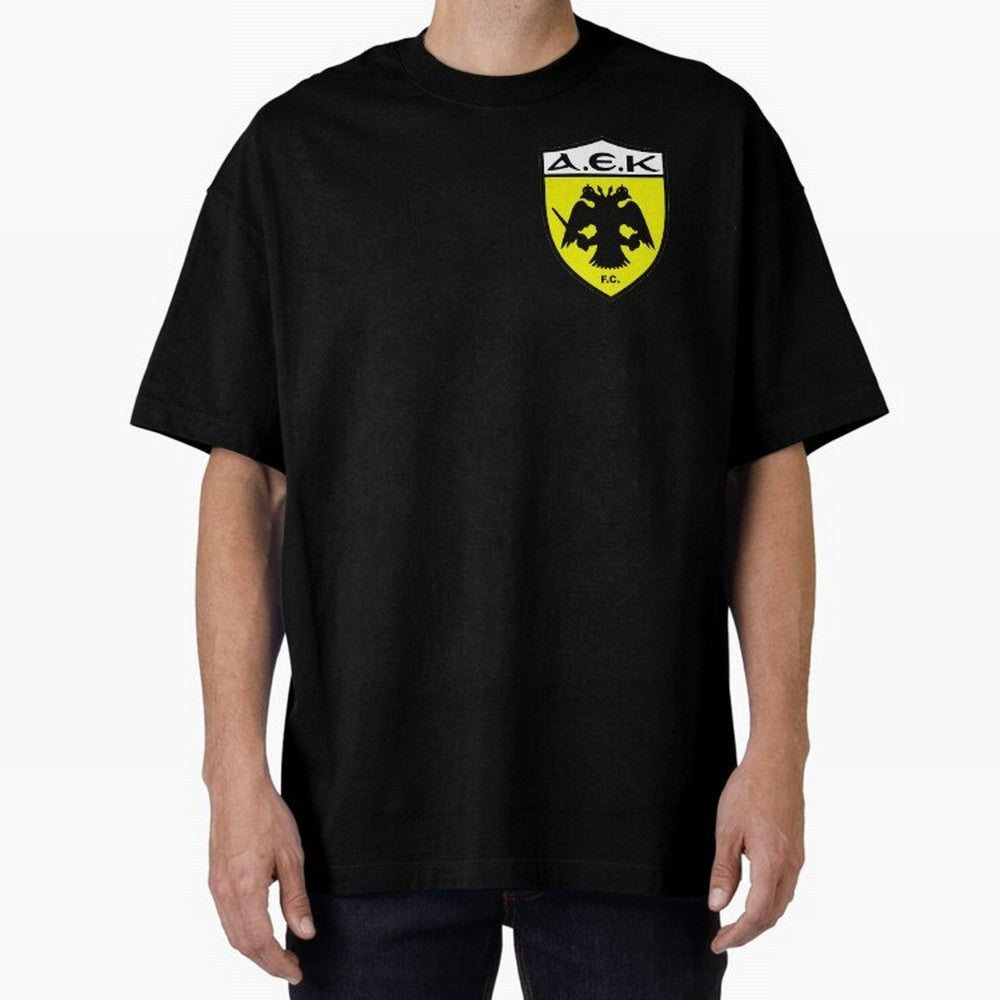 AEK Athens Oversized T-Shirt Keep the Match Day Mood of FIFA World Cup 2026 USA Canada Mexico Spirit, Built around Argentina, Messi, CR7 and Mbappe, Goal Celebration Energy, Supporter Heritage, Football Icons and Worldwide Tournament Joy; Ideal for