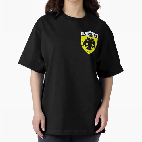 AEK Athens Oversized T-Shirt Keep the Match Day Mood of FIFA World Cup 2026 USA Canada Mexico Spirit, Built around Argentina, Messi, CR7 and Mbappe, Goal Celebration Energy, Supporter Heritage, Football Icons and Worldwide Tournament Joy; Ideal for
